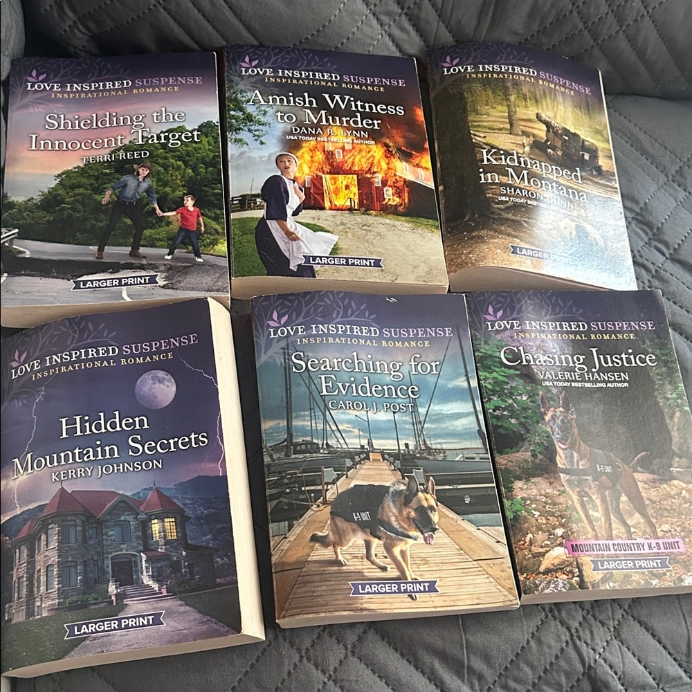 Love Inspired Suspense Book Set